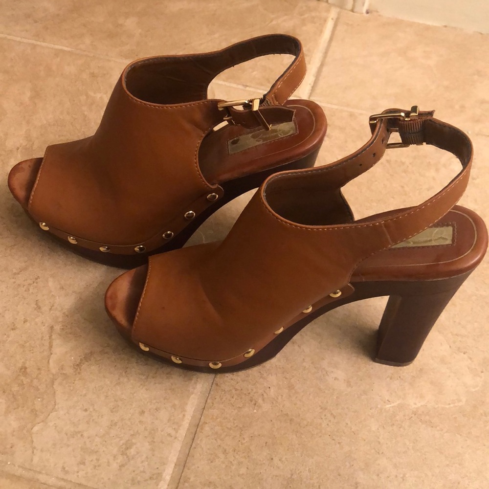 Brown heels